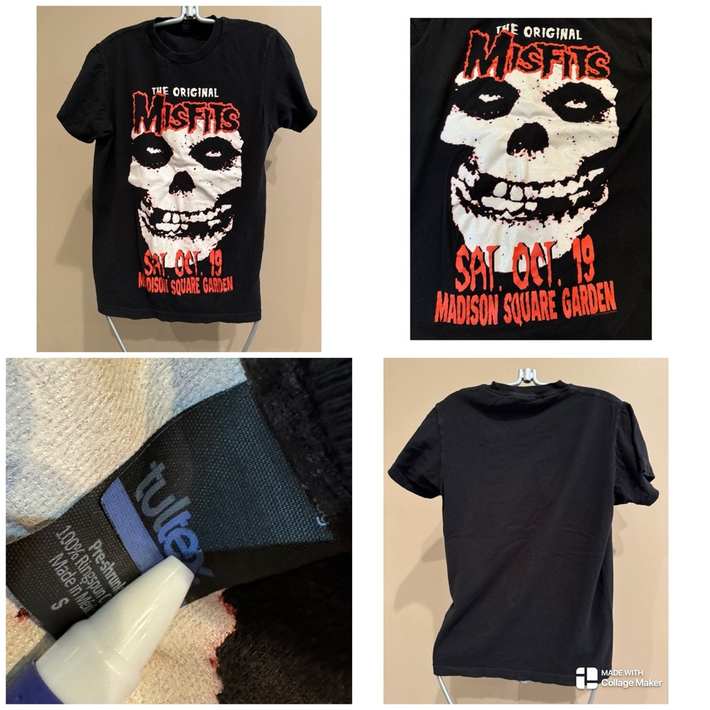 MSG NYC The Misfits Reunion official event t-shirt